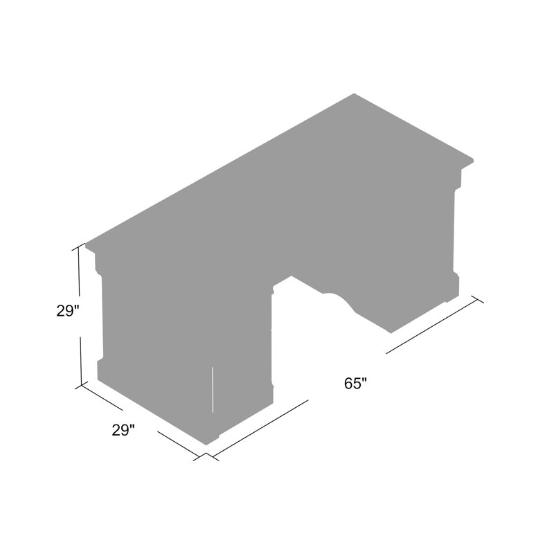 Orviston Executive Desk & Reviews Joss & Main